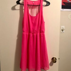 Hot pink dress! NWOT